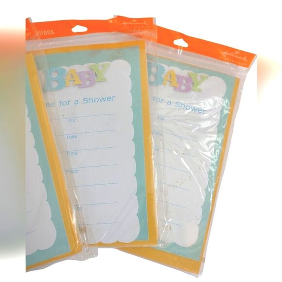 Hallmark Baby Shower Invitations 30 count New with Tags - Picture 4 of 14